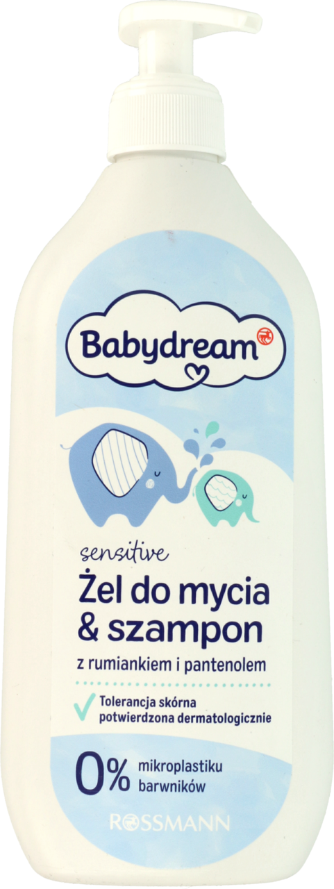 babydream zel do mycia i szampon