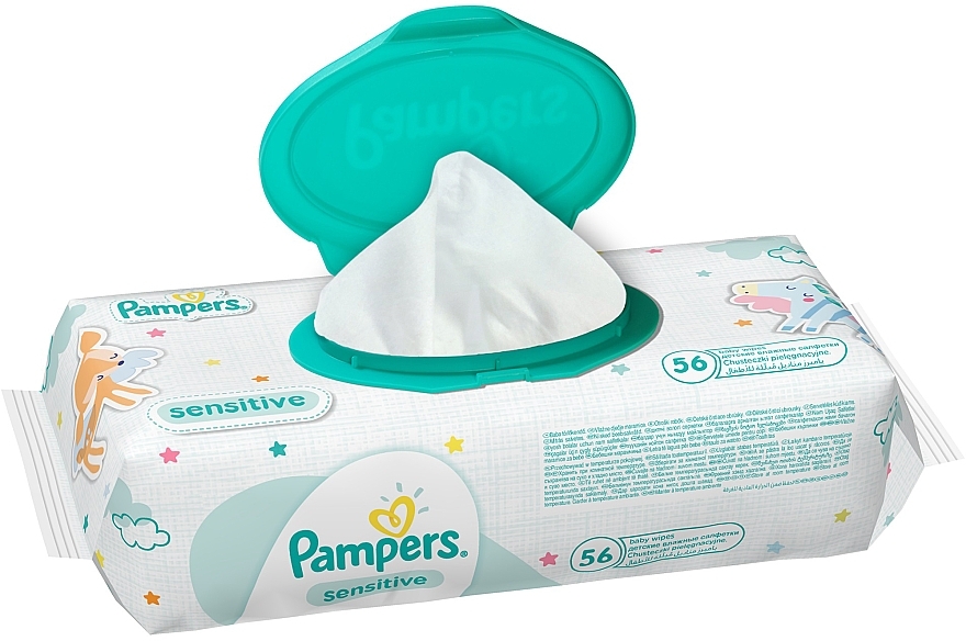 pampers new baby sensitive chusteczki