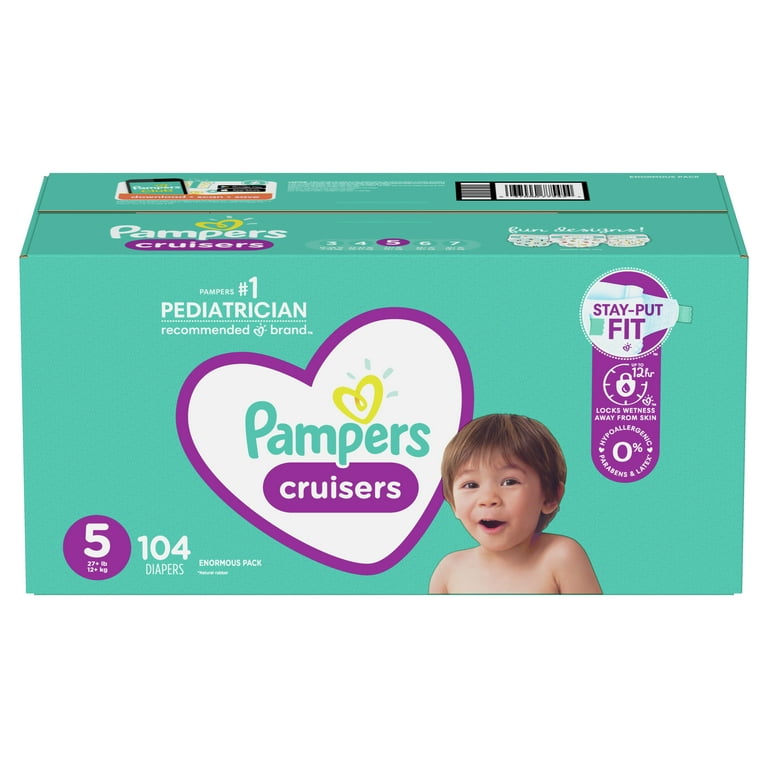 active fit pampers size 5