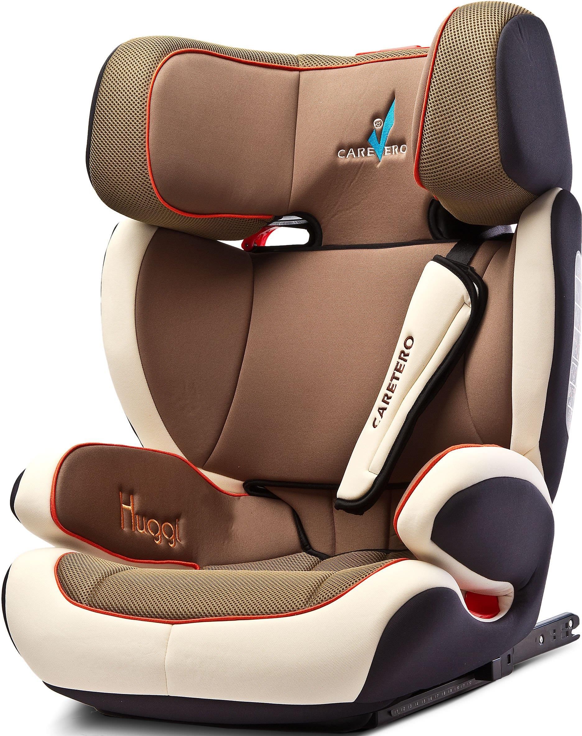 caretero huggi isofix beige 15-36 kg