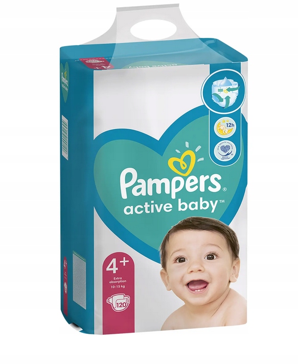 pampers 4 120szt