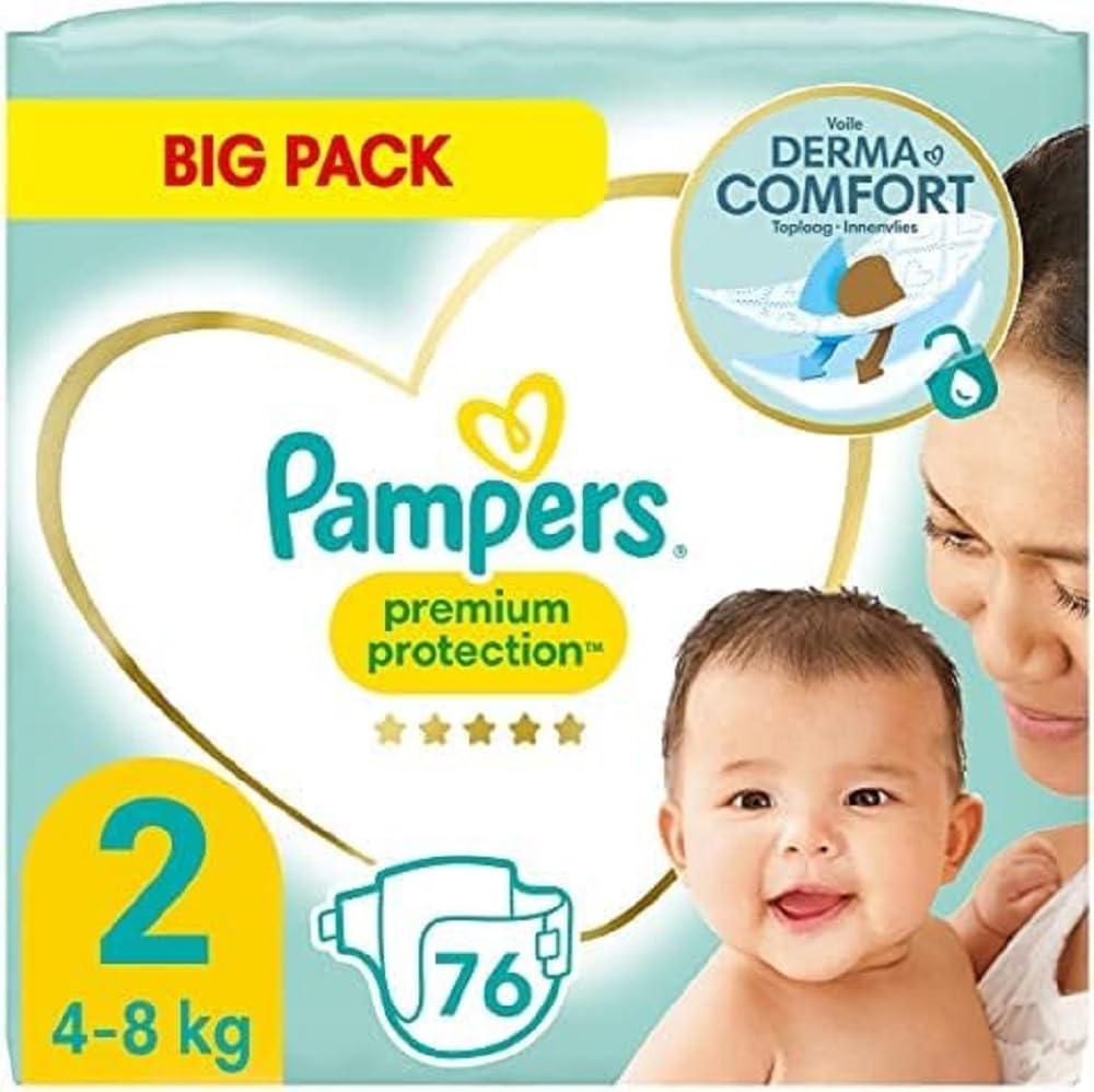 pampers 2 chłonie kupki