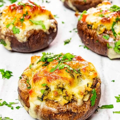 pampered chef stuffed portobello mushrooms