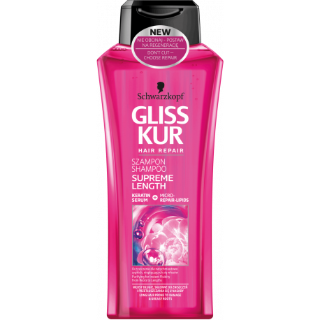 gliss kur keratin szampon wlosy pielegnacja