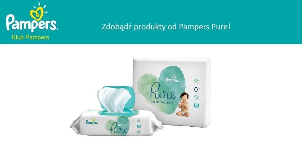 pampers pure probki