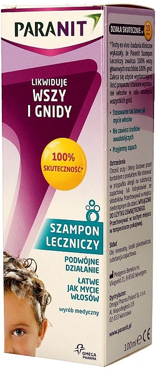 szampon leczniczy na wszy rossmann