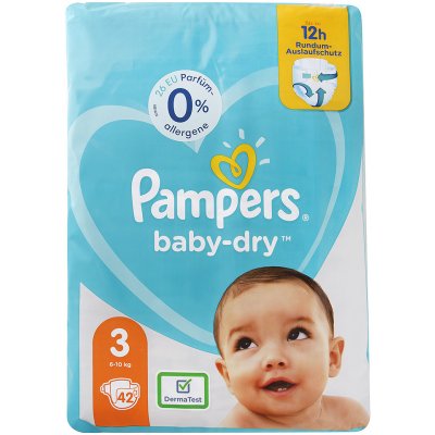 pampers baby dry nimi 42 sztuki cena