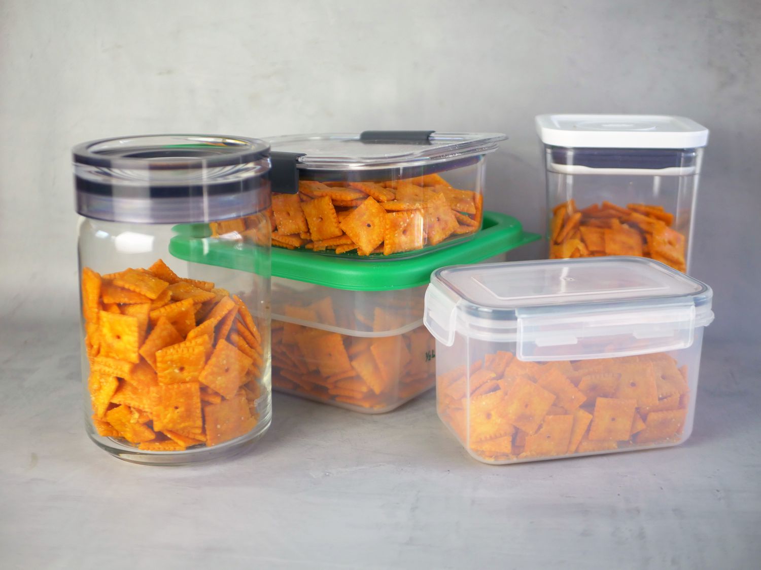 storage containers for dry mixes