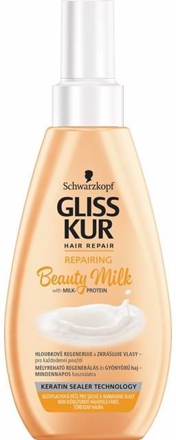 odżywka do włosów gliss kur beauty milk