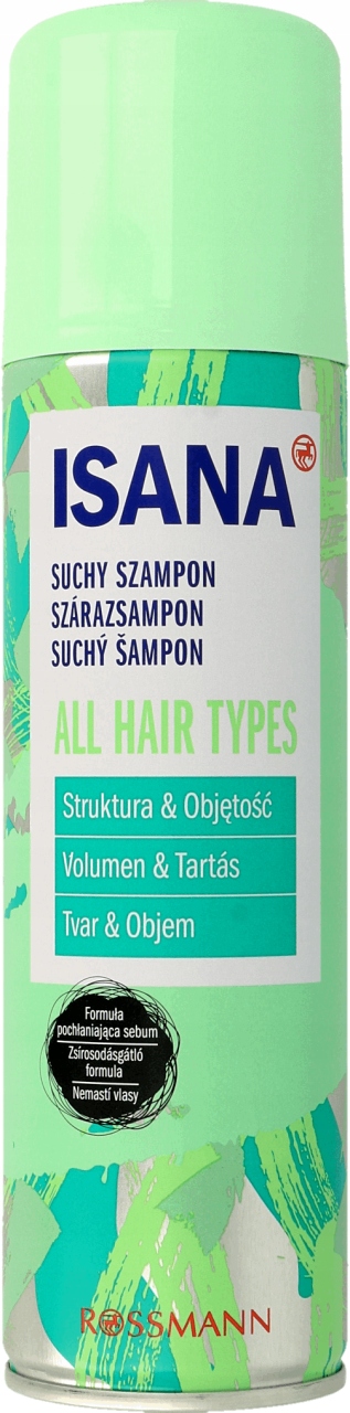 suchy szampon isana blond rossmann