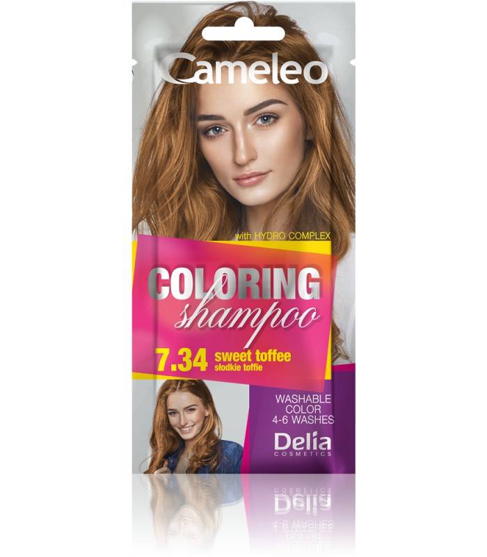 cameleo szampon koloryzujący light brown