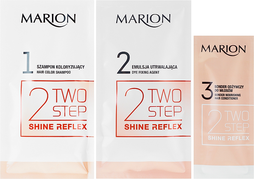 marion two-step shine reflex color szampon 401