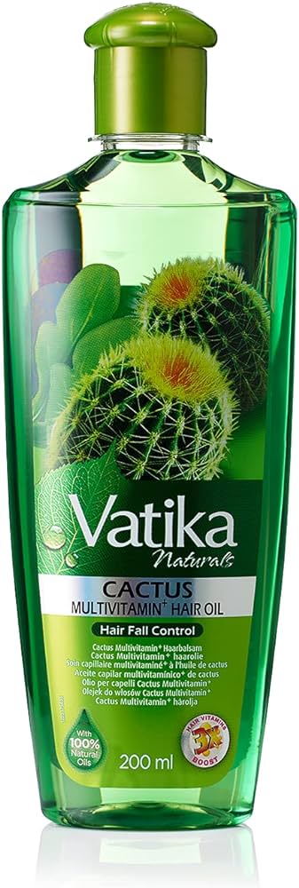 dabur vatika cactus oil olejek do włosów 200ml