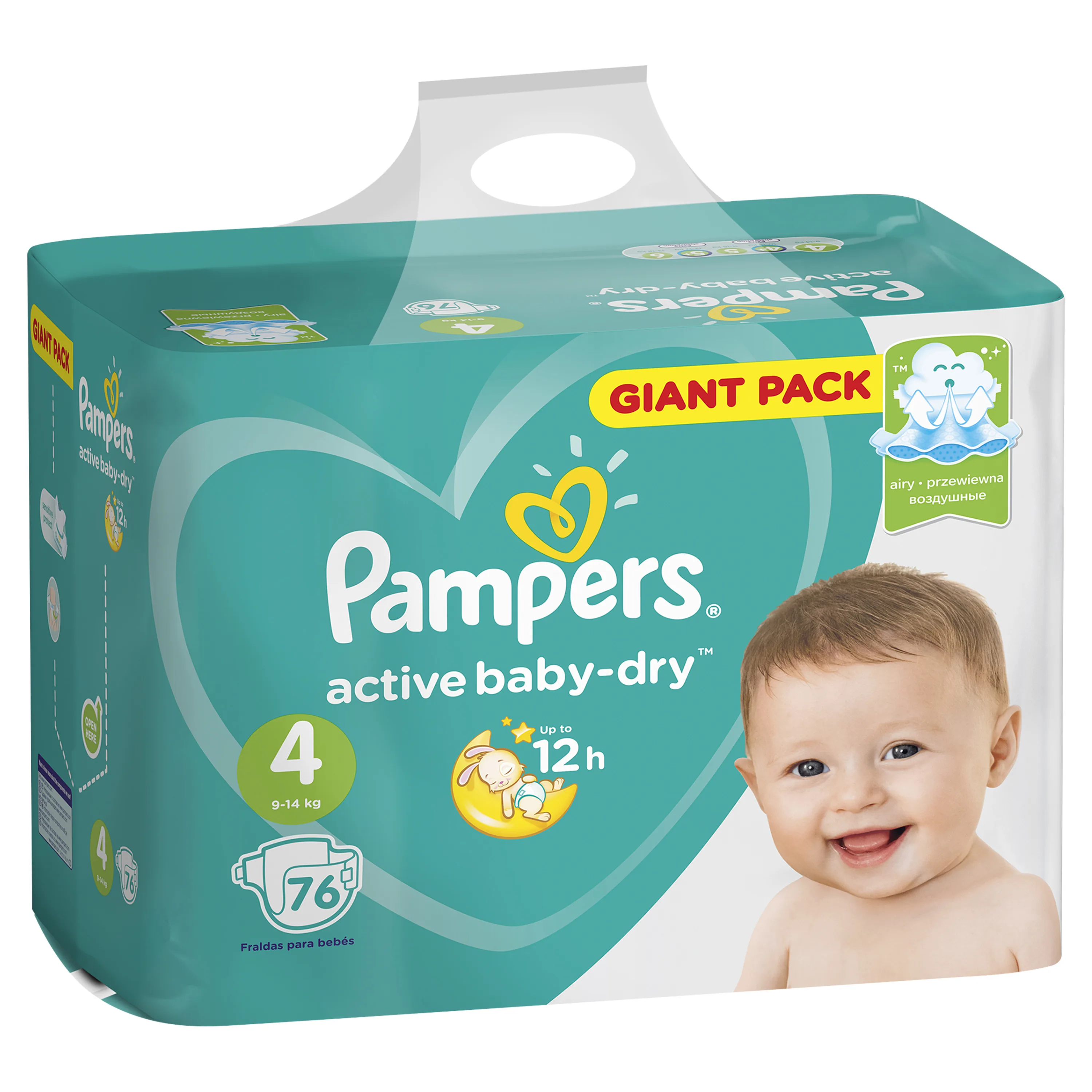 pampers 4 76