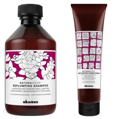 davines replumping szampon odżywka nawilżające