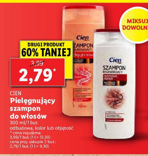 cien szampon odbudowujacy