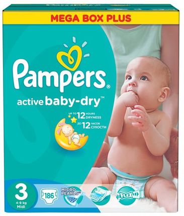 pampers 3 active baby dry ceneo