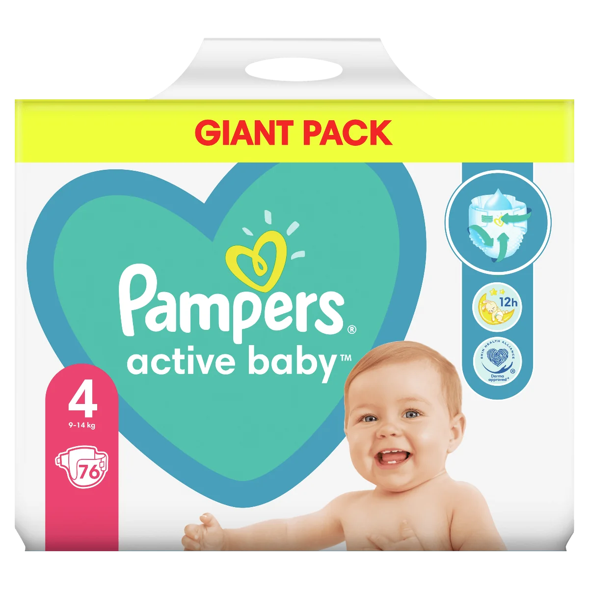 pieluchy pampers rozmiar 4