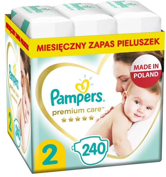 pampers premium care 240 szt cena