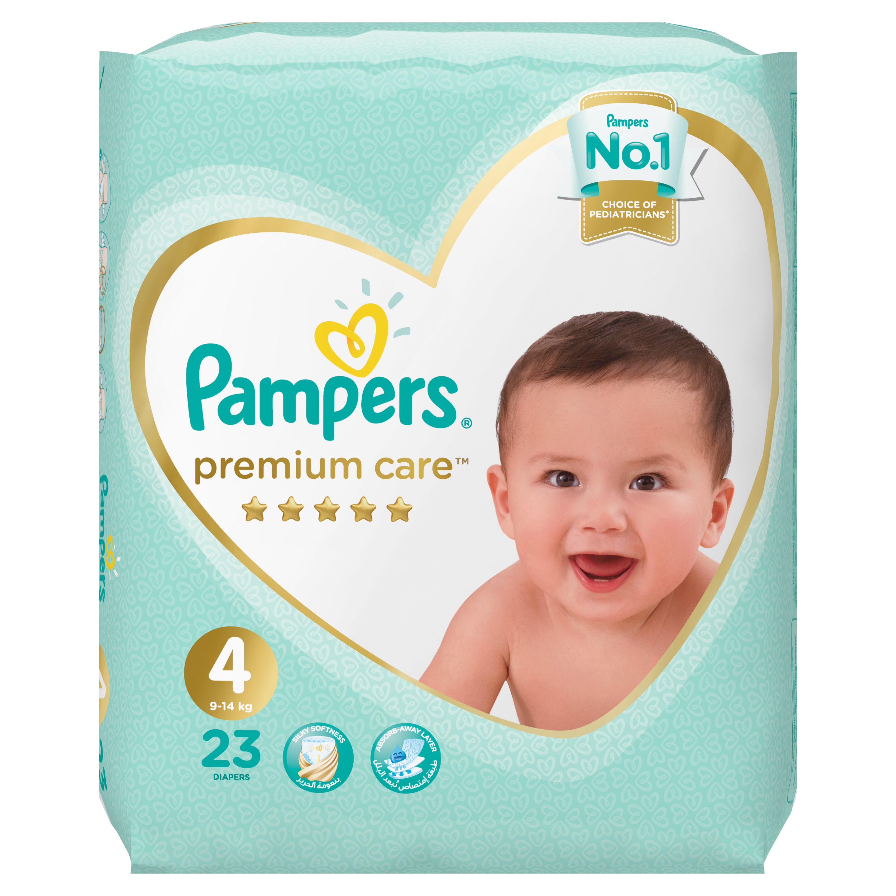 pampers care premium 4