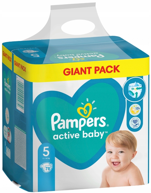 pampers 5 78szt