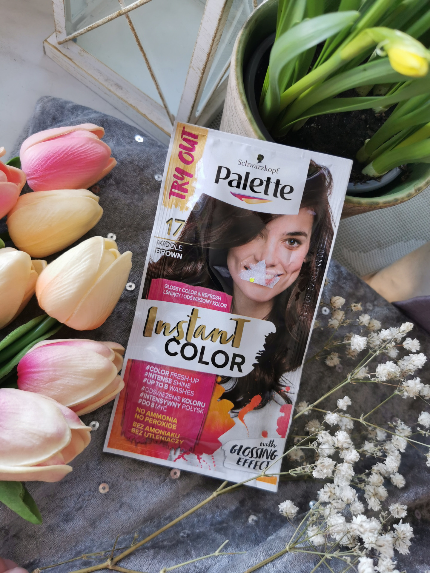 pallete instant color szampon koloryzujący nr 17