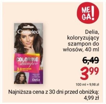 delia szampon koloryzujący rossmann