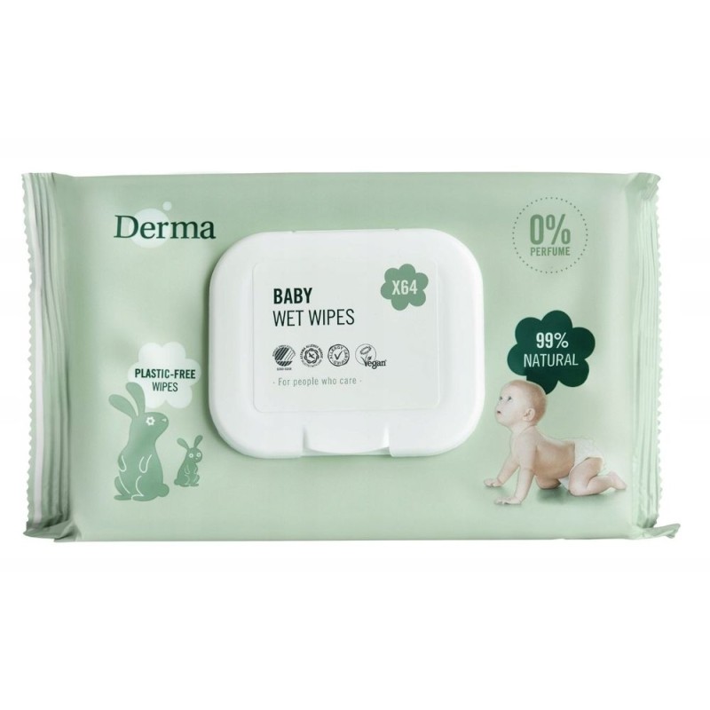 derma eco baby chusteczki nawilżane 64 szt cena