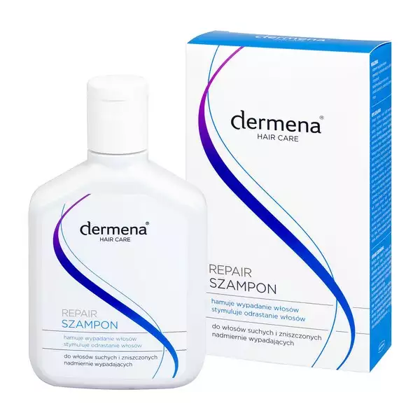 dermena hair care repair szampon do włosów suchych i zniszczonych