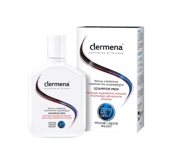 dermena hair care szampon hamujący wypadanie włosów