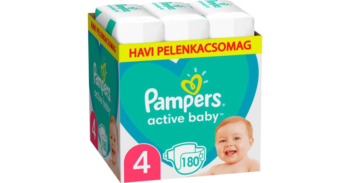 pampers active baby dry 4 30 szt