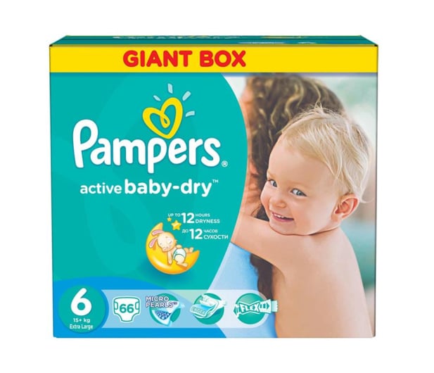 dlaczego nie ma pampers active baby dry