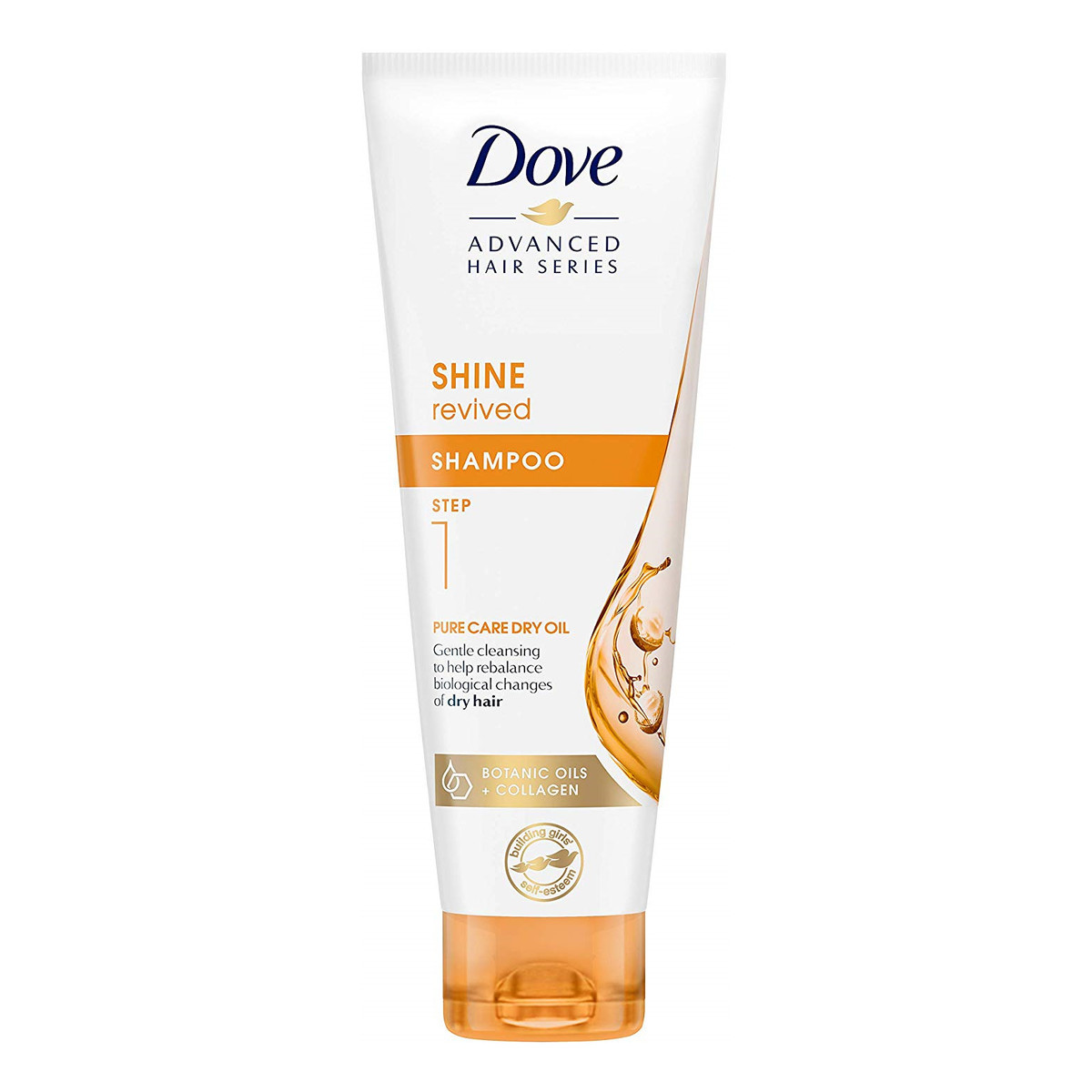 dove pure care dry oil szampon