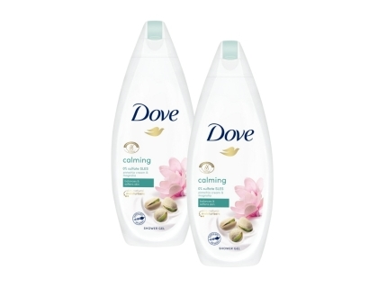 dove zestaw purely pampering balsam i żel pod pr