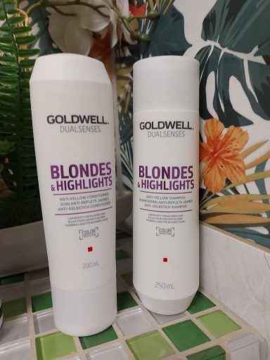 dualsenses blondes & highlights shampoo szampon niwelujący żółty odcień włosów