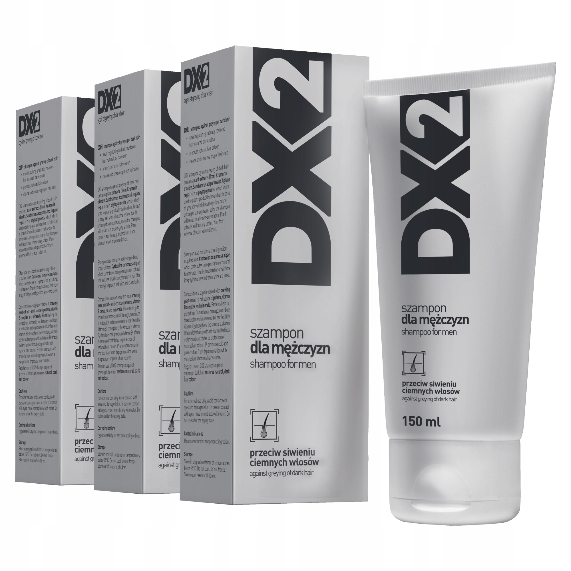 dx2 szampon przeciw siwieniu ciemnych