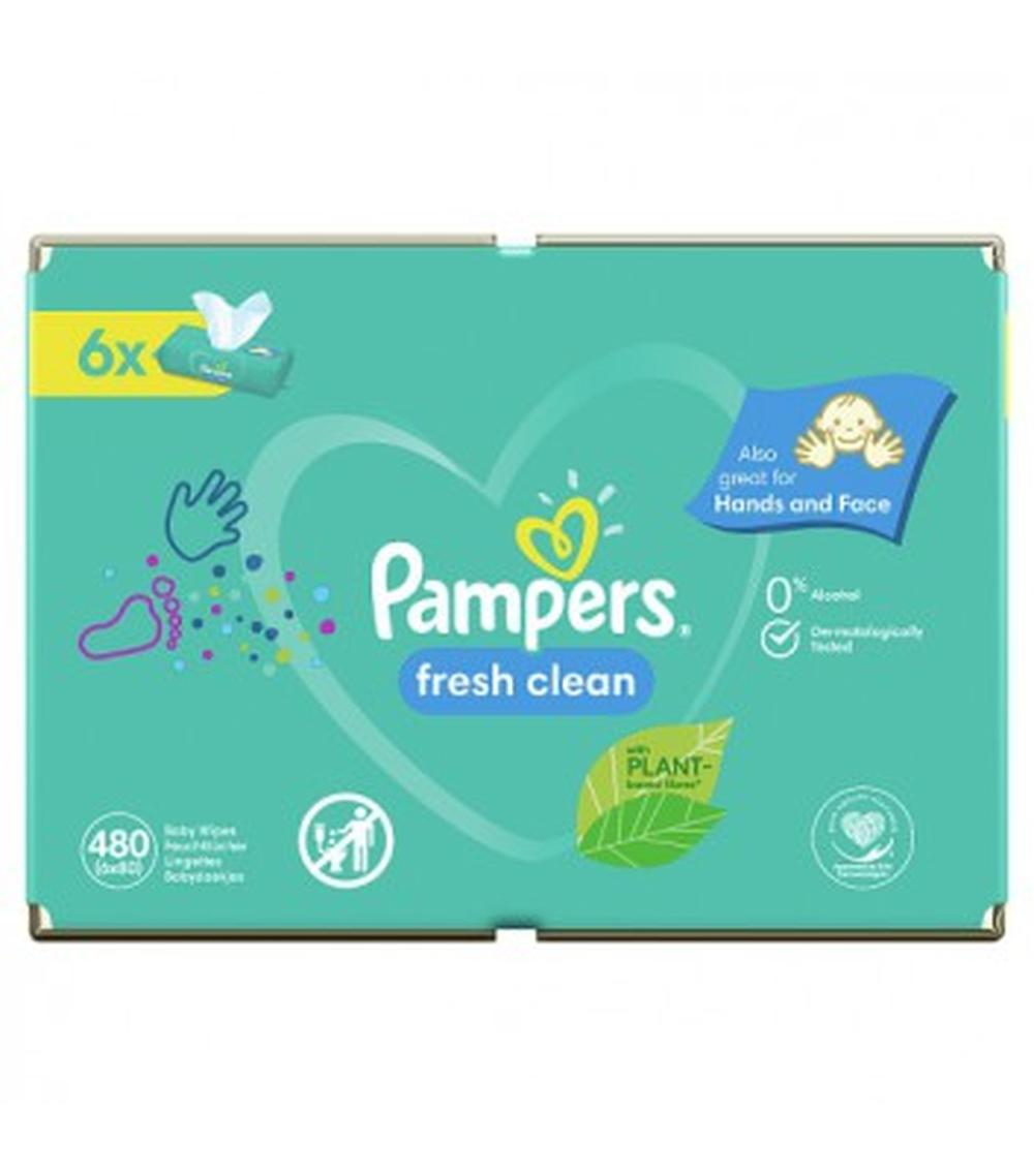 chusteczki pampers simply clean opinie