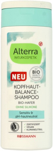 alterra szampon do włosów sensitive jojoba i migdały bio