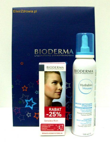 bioderma hydrabio mousse nawilżająca pianka do mycia twarzy