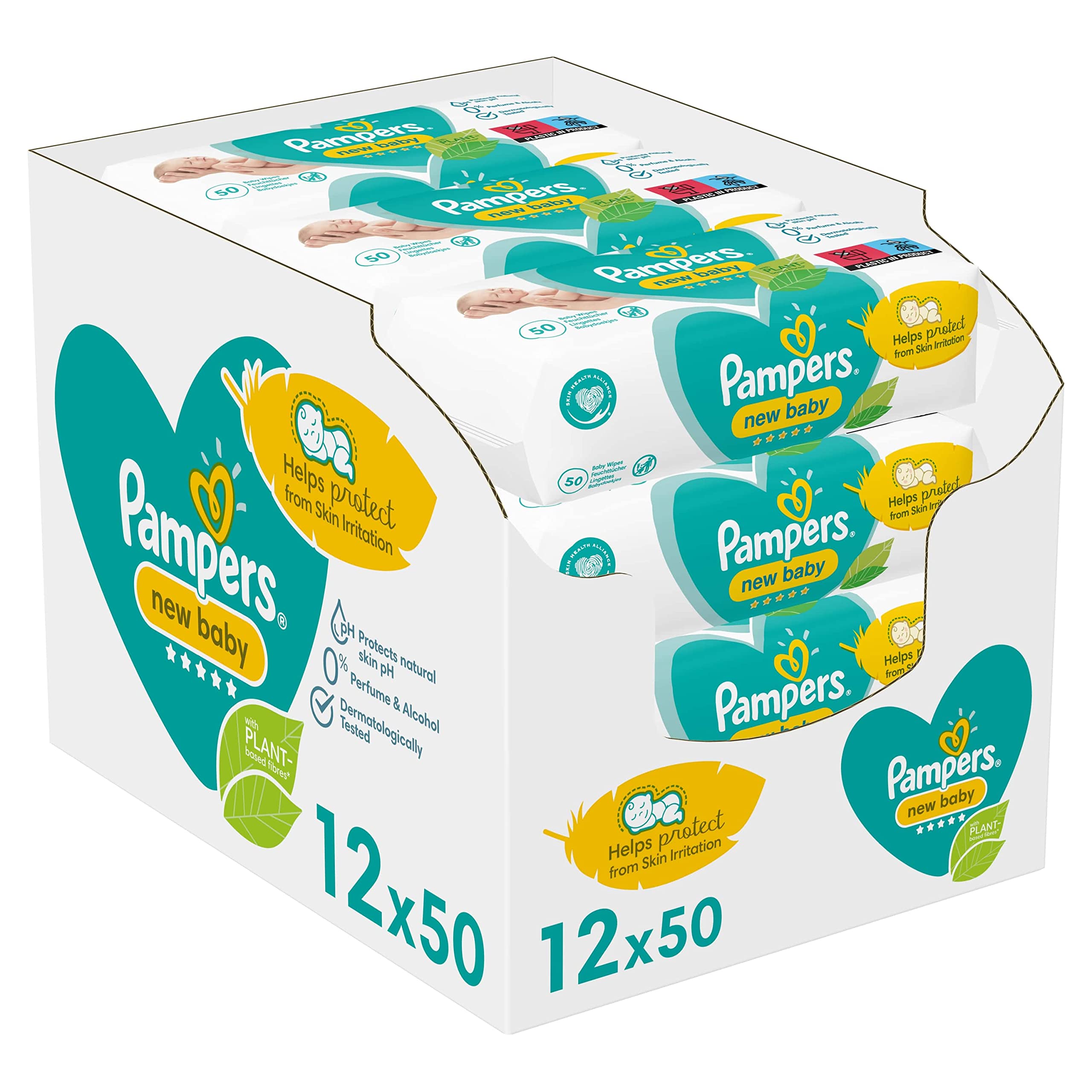 pampers baby wipes 12 pack