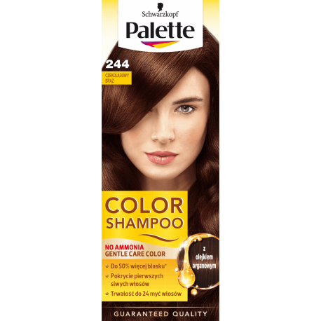 palette color shampoo szampon koloryzujący czekoladowy