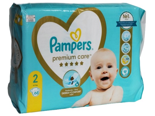 pieluchy pampers 2 premium care