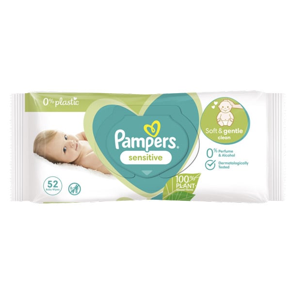 pampers sensitive 12x52 apteka gemini