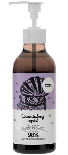 naturalny szampon do włosów orientalny ogród 300ml yope