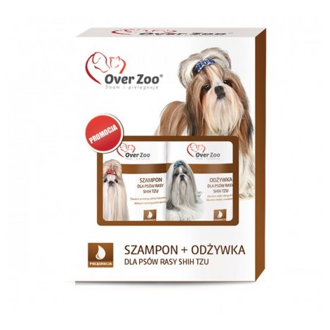 dwupak shih tzu szampon 250 ml odzywka 250ml over zoo