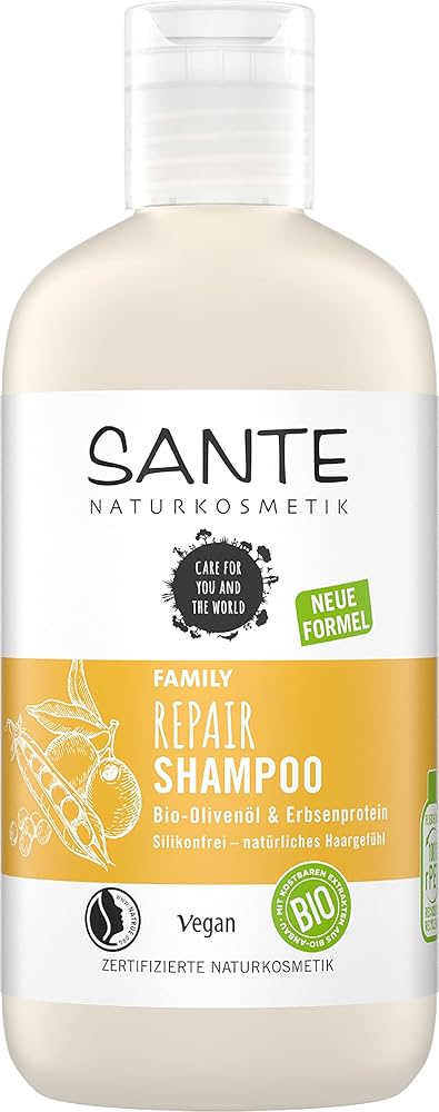 sante family pomarańcza i kokos szampon do włosów zniszczonych 950ml