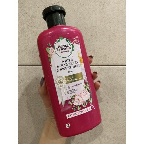 herbal essences odżywka do włosów clean white strawberry sweet mint