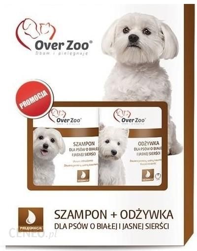 over zoo szampon dla białych psów
