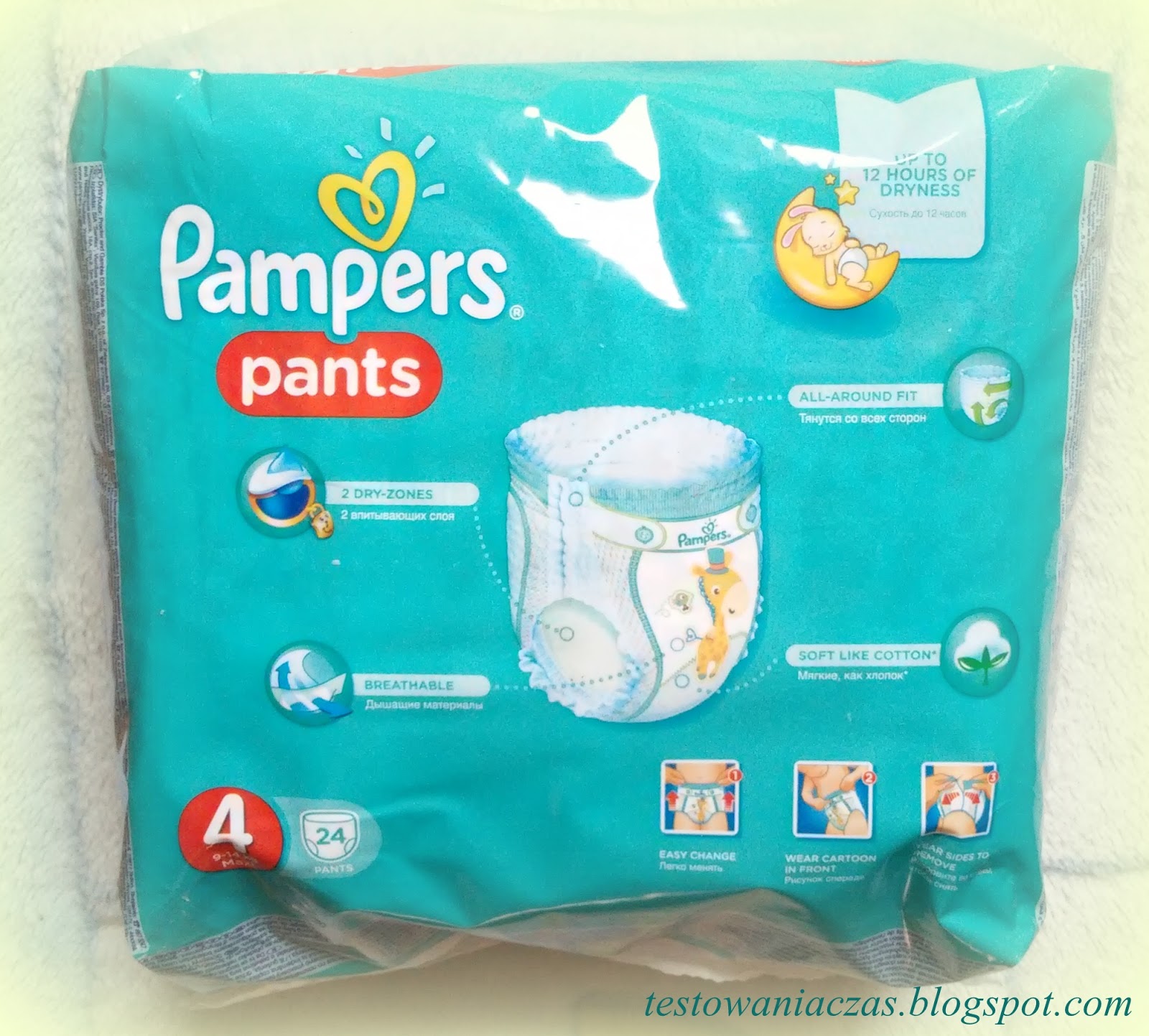 pampers wyprany w pralce