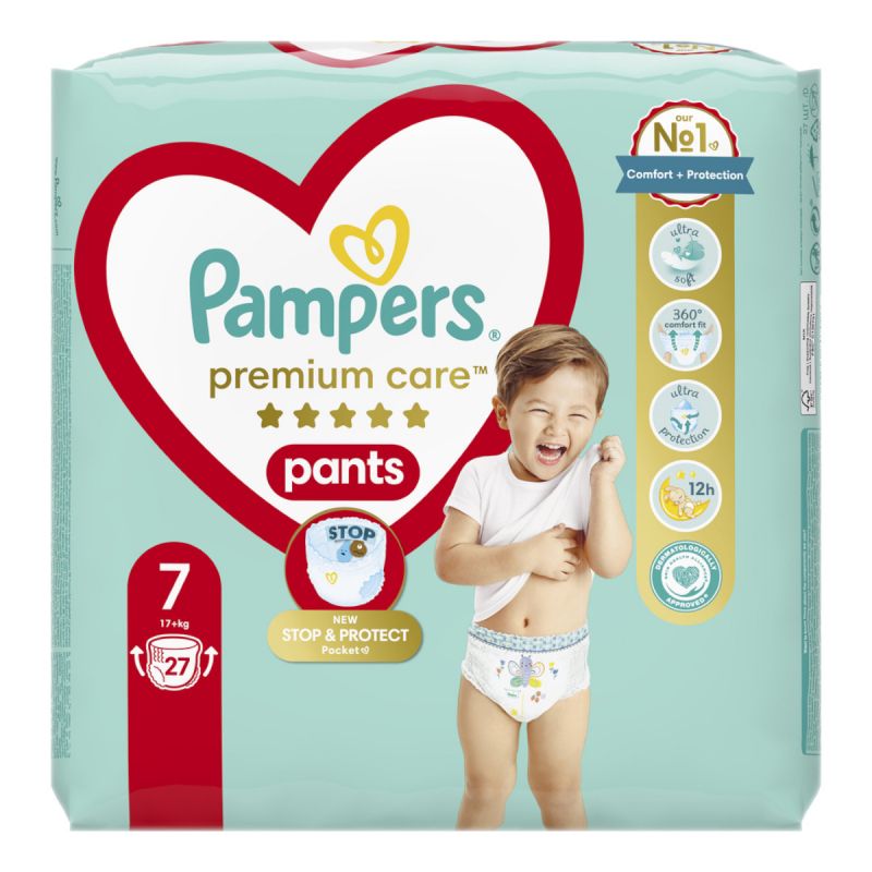 pieluchomajtki pampers zalety